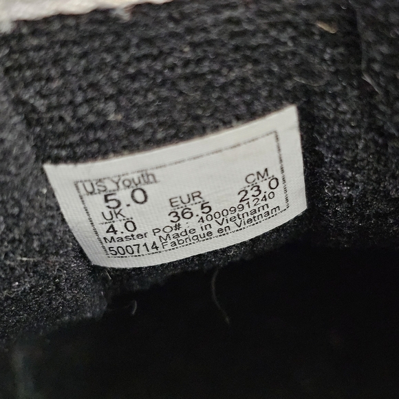 Vans Sk8 Old Skool High Top Sneakers Youth Size 5 - Picture 6 of 6